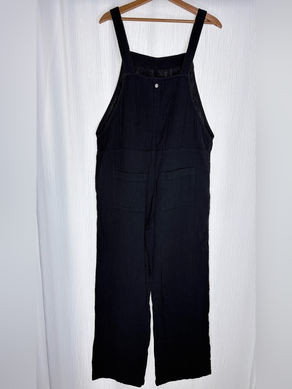 Roxy Organic Cotton Jumpsuit, Beachside Dreaming, Phantom, size Medium - Picture 6 of 15